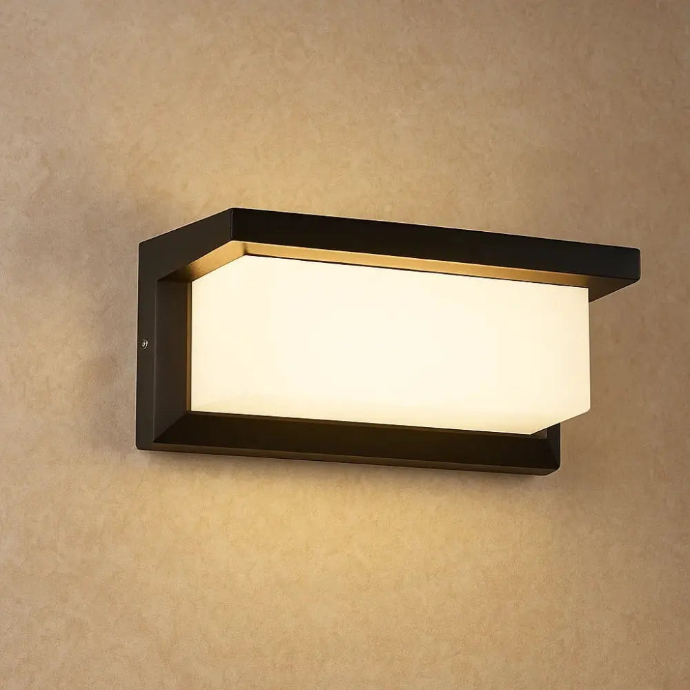 Applique Murale Exterieur Detecteur de Mouvement <br> | Elevation | Delvanie