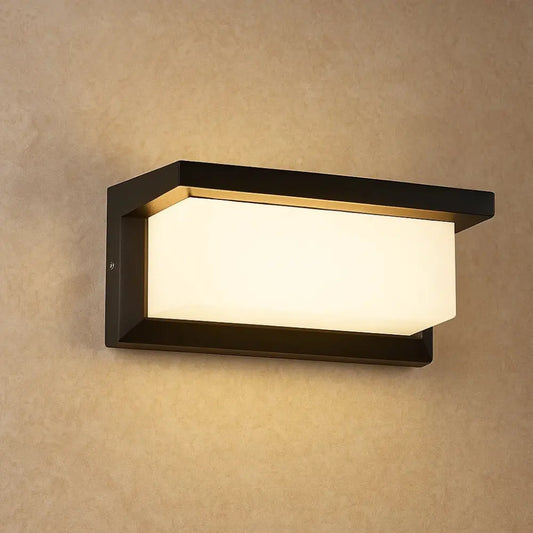 Applique Murale Exterieur Detecteur de Mouvement <br> | Elevation | Delvanie